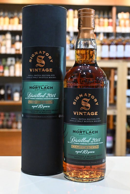 シグナトリー・ヴィンテージ スモールバッチ・シリーズ モートラック 2014年 Signatory Vintage Small Batch Mortlach 2014Y