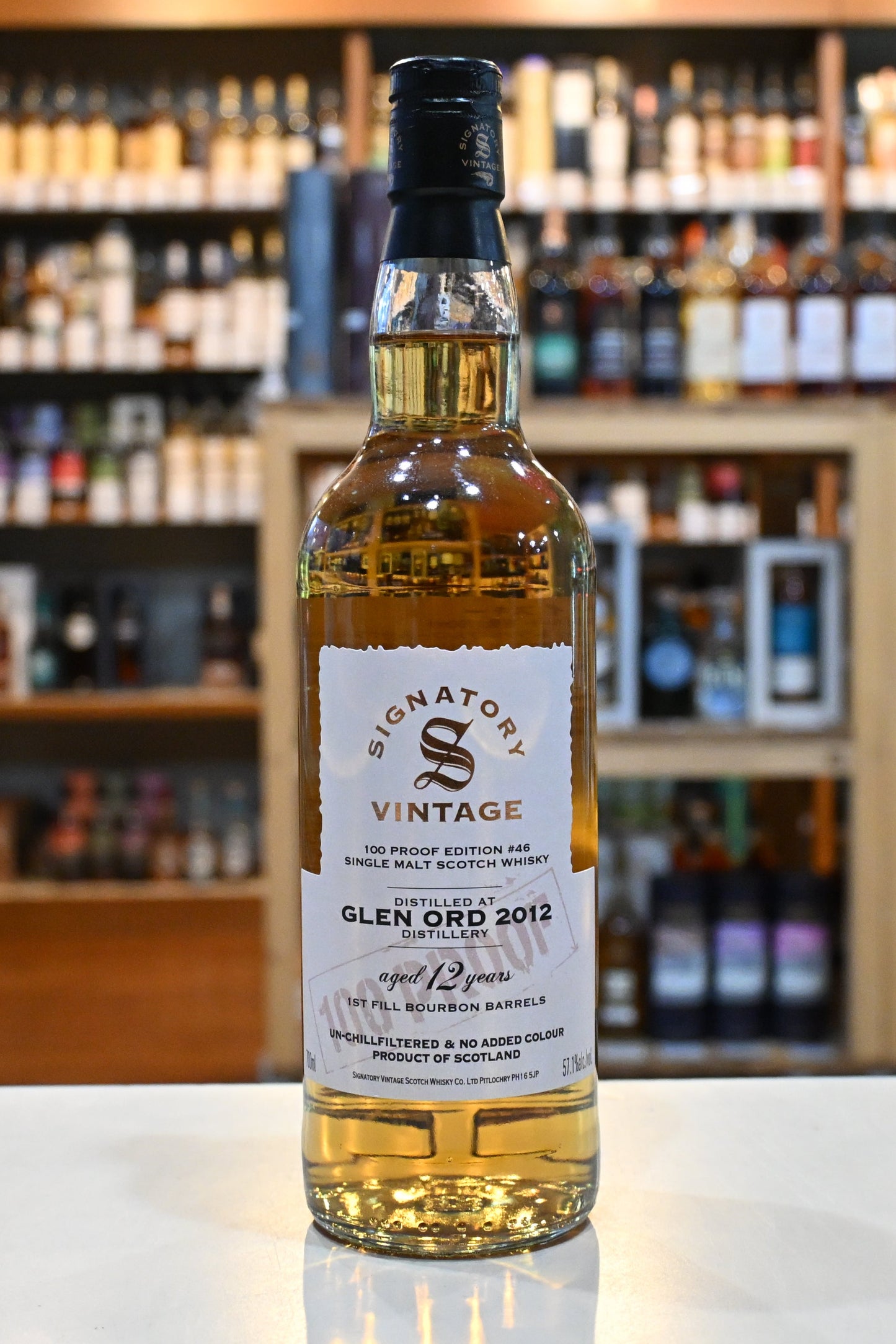 シグナトリー・ヴィンテージ 100プルーフ グレンオード 2012 12年  Signatory Vintage 100 Proof GLEN ORD 2012 12yo