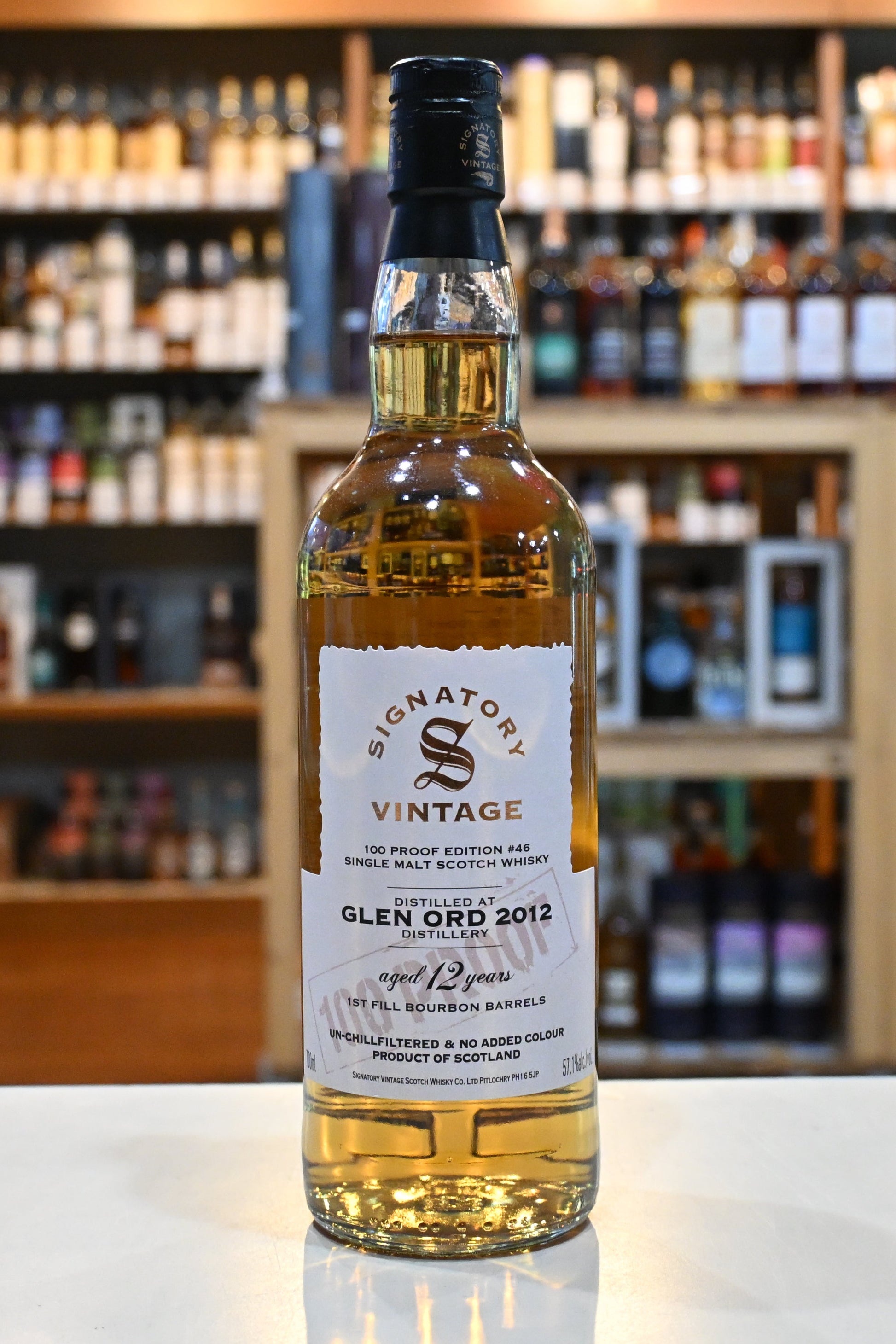 シグナトリー・ヴィンテージ 100プルーフ グレンオード 2012 12年  Signatory Vintage 100 Proof GLEN ORD 2012 12yo