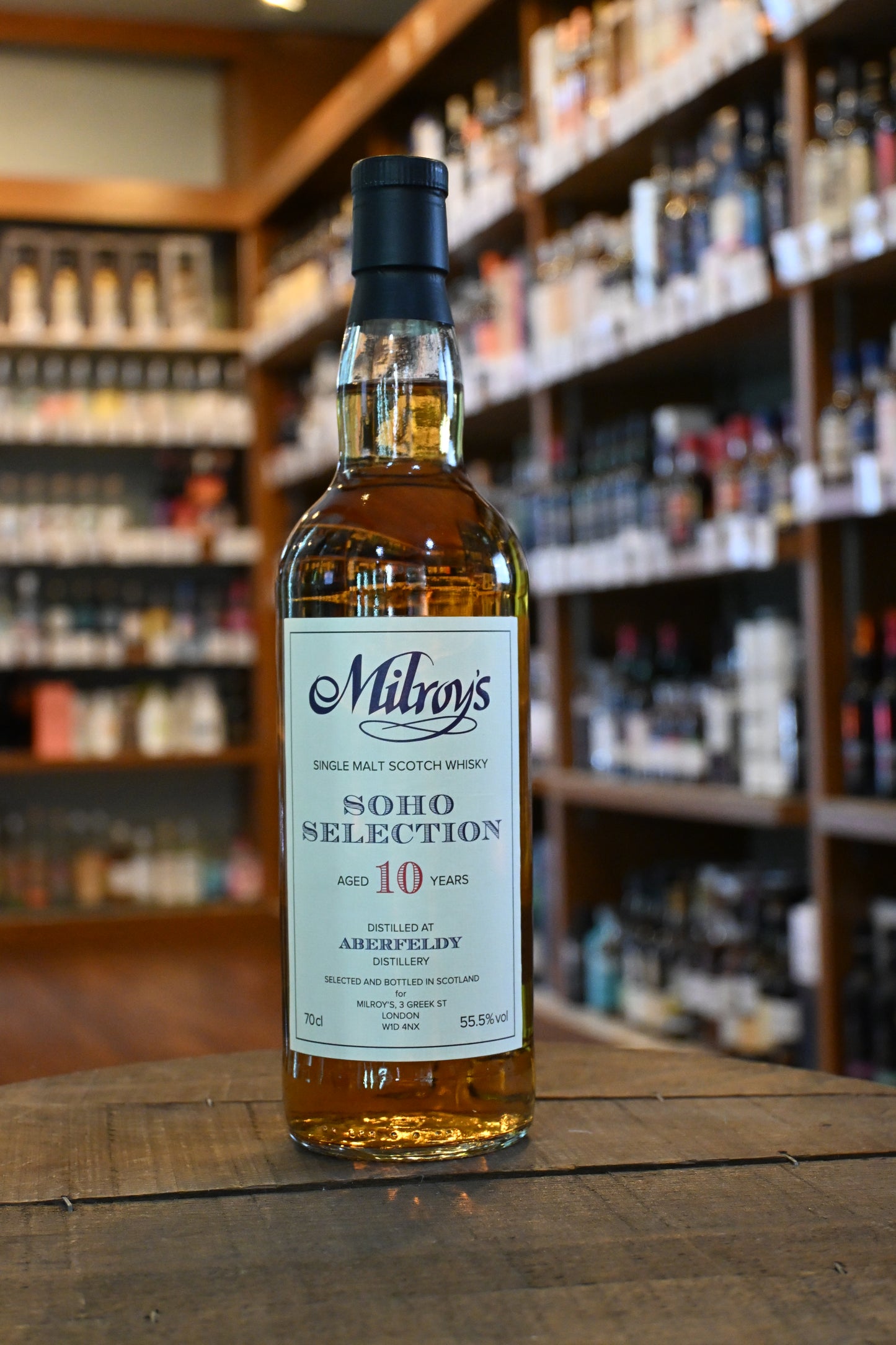 ミルロイズ　ソーホーセレクション　アバフェルディ 10年　Milroy’s SOHO SELECTION ABERFELDY 10yo