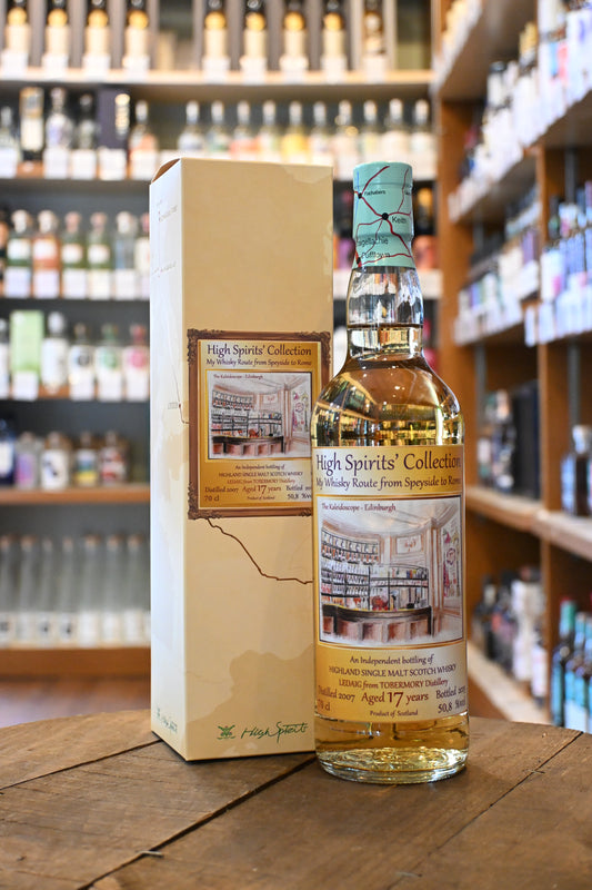 レダイグ（トバモリー） 17年 2007 ハイスピリッツコレクション マイウイスキールート　LEDAIG from TOBERMORY Aged 17 Years 2007 High Spirits Collection My Whisky Route