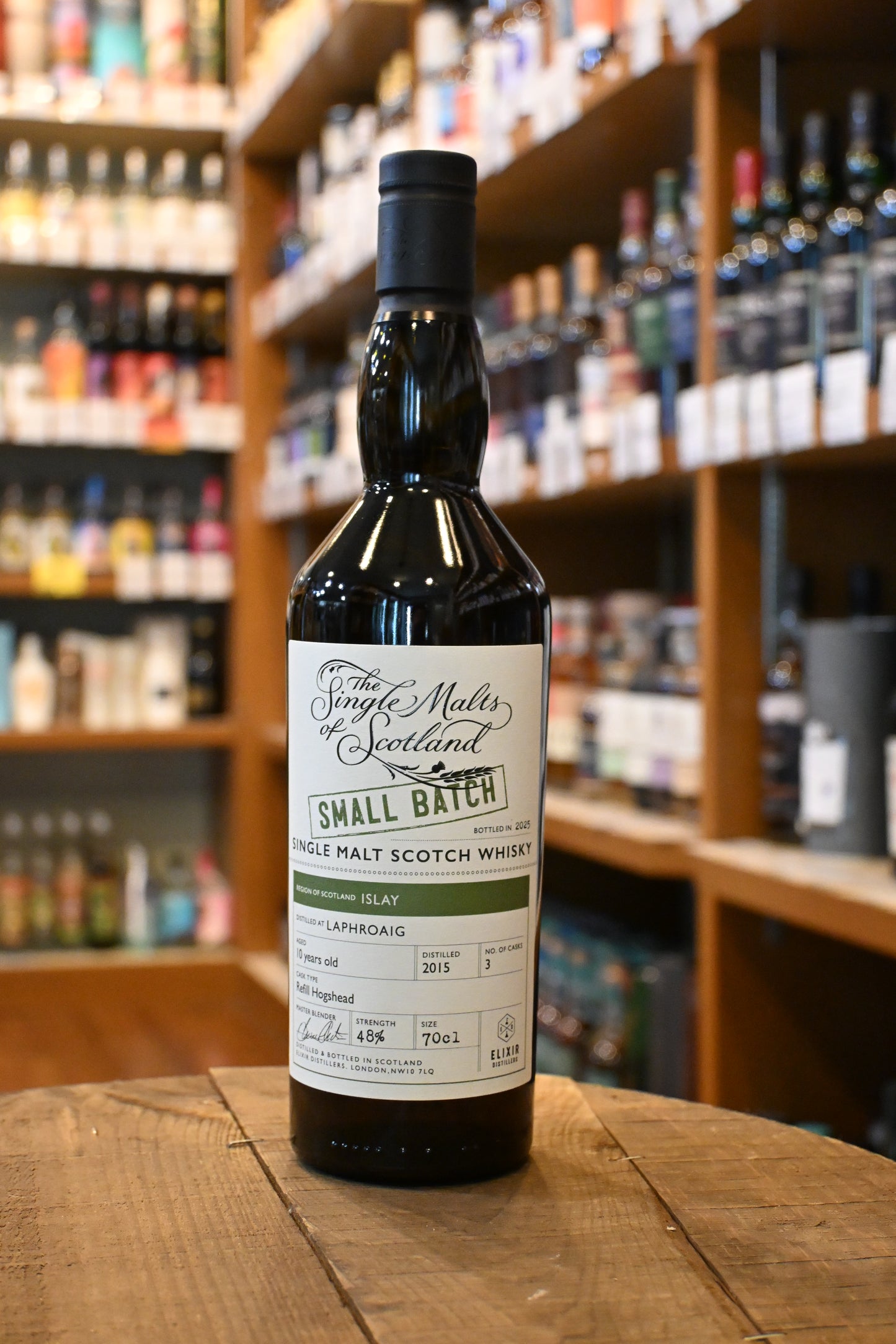 ザ・シングルモルツ・オブ・スコットランド スモールバッチ ラフロイグ  10年 2015　The Single Malts Of Scotland Small Batch LAPHROAIG Aged 10 Years 2015
