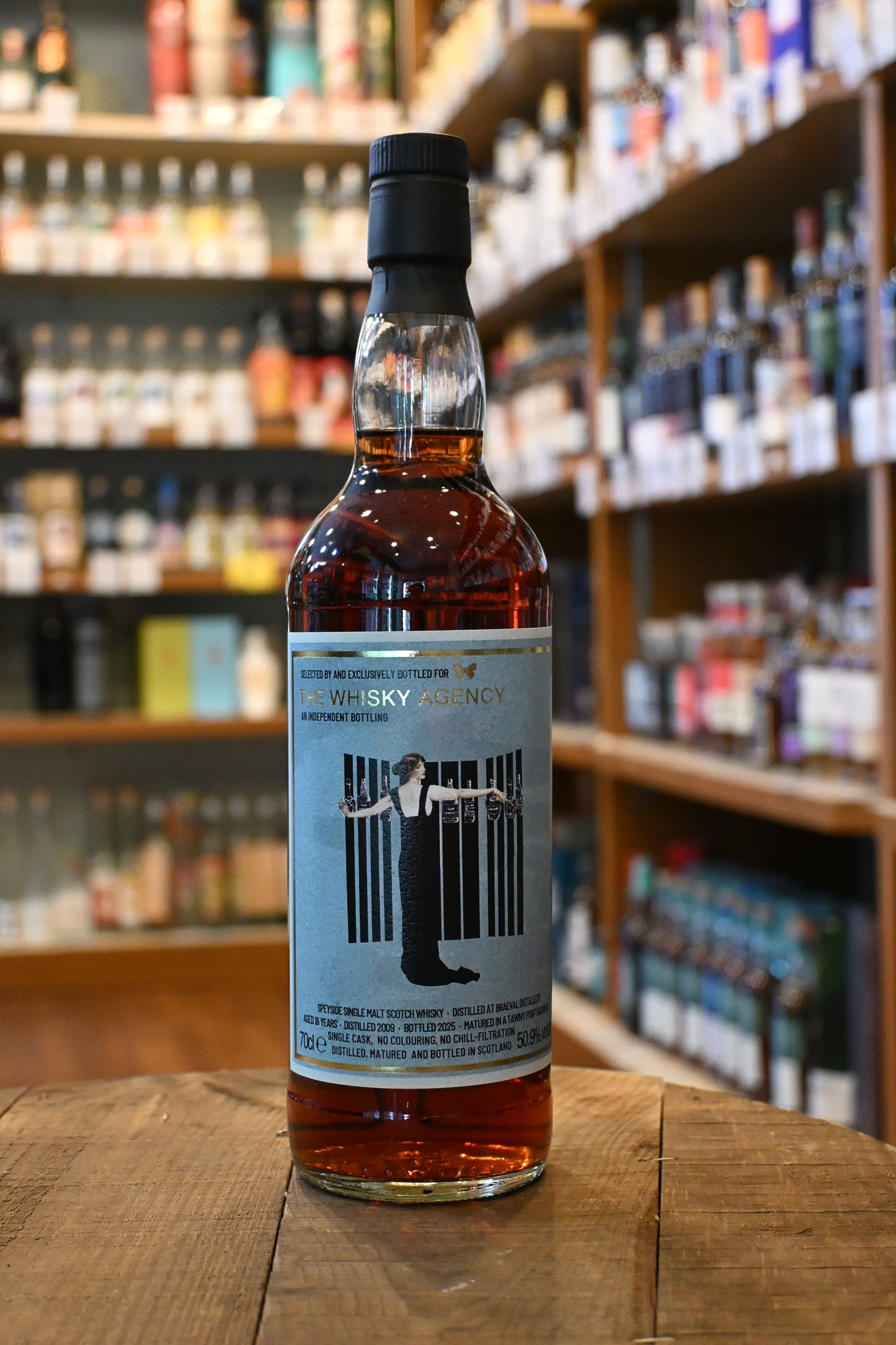 ウイスキーエージェンシー　ブレイヴァル 16年 2009　THE WHISKY AGENCY BRAEVAL  Aged 16 Years 2009