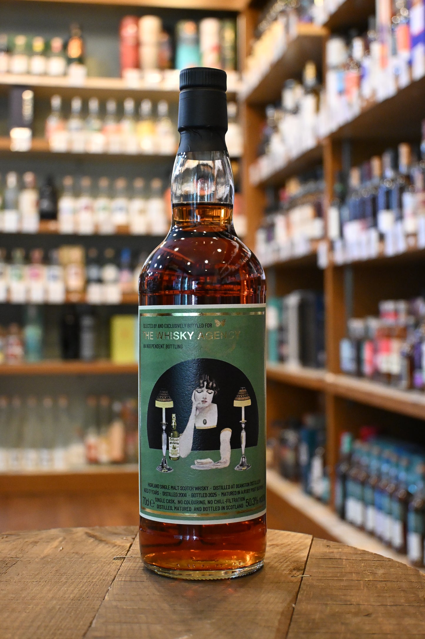 ウイスキーエージェンシー ディーンストン 17年 2008　THE WHISKY AGENCY DEANSTON  Aged 17 Years 2008