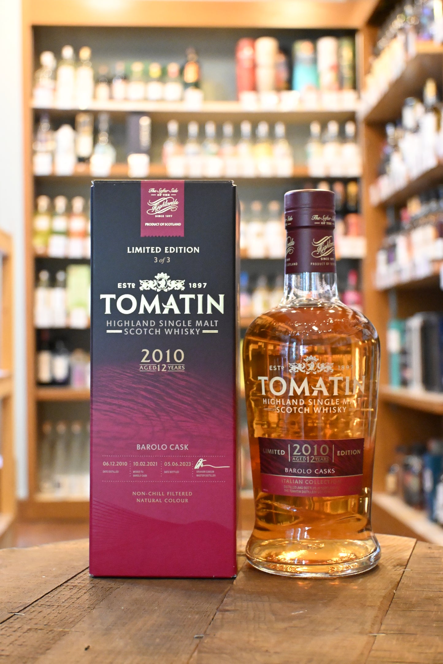 トマーティン リミテッドエディション バローロカスク 12年 2010 　TOMATIN LIMITED EDITION BAROLO CASK AGED 12 YEARS 2010