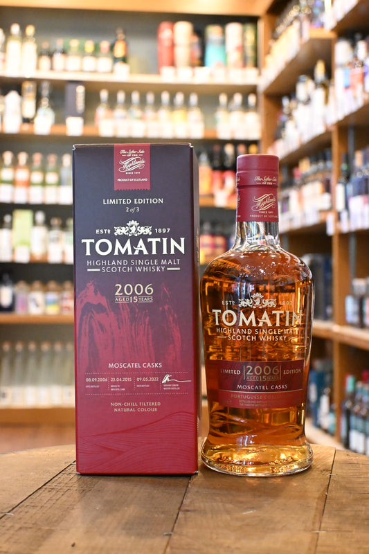 トマーティン リミテッドエディション モスカテルカスク 15年 2006 　TOMATIN LIMITED EDITION MOSCATEL CASK AGED 15 YEARS 2006