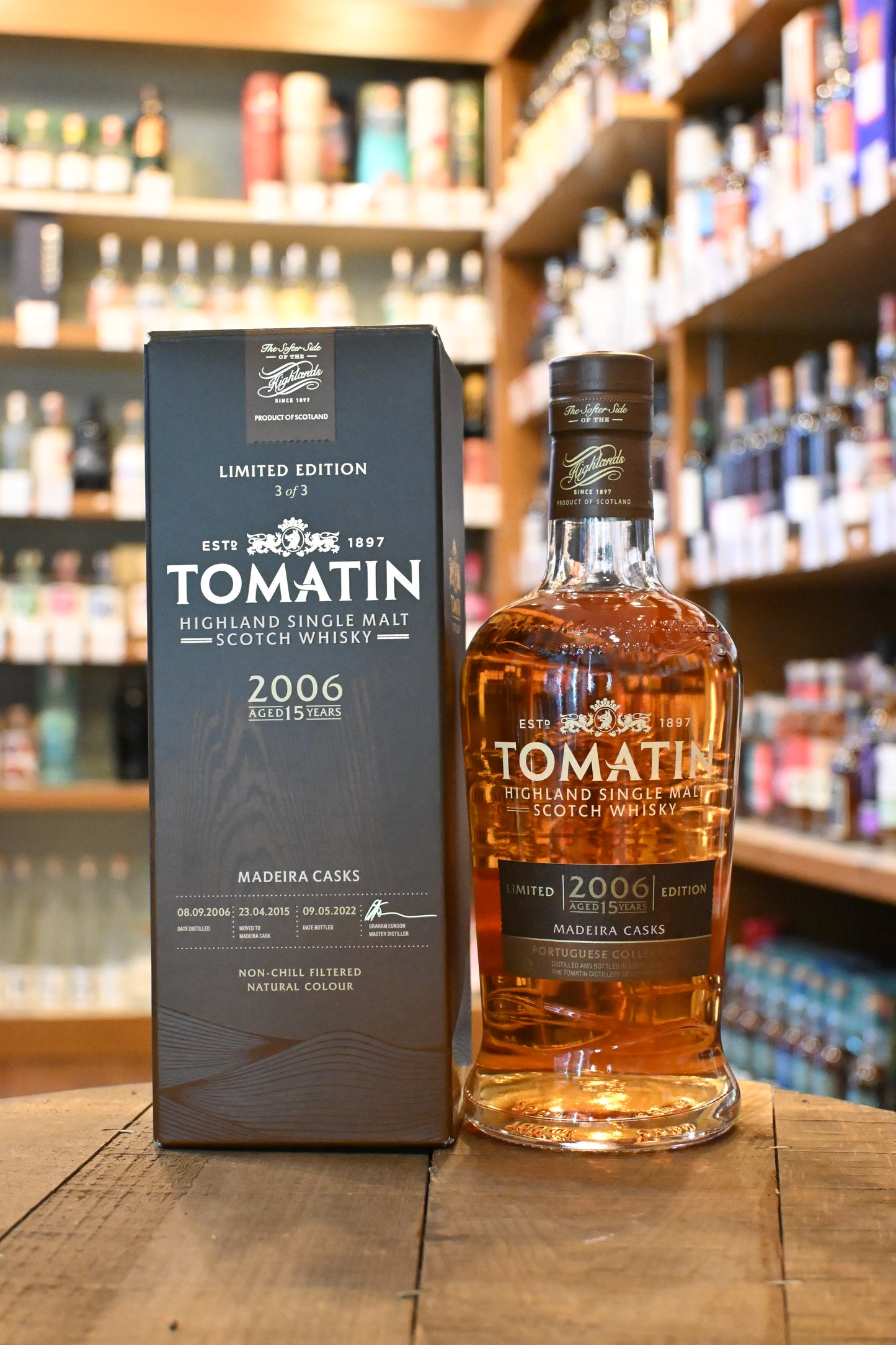 トマーティン リミテッドエディション マデイラカスク 15年 2006 　TOMATIN LIMITED EDITION MADEIRA CASK AGED 15 YEARS 2006