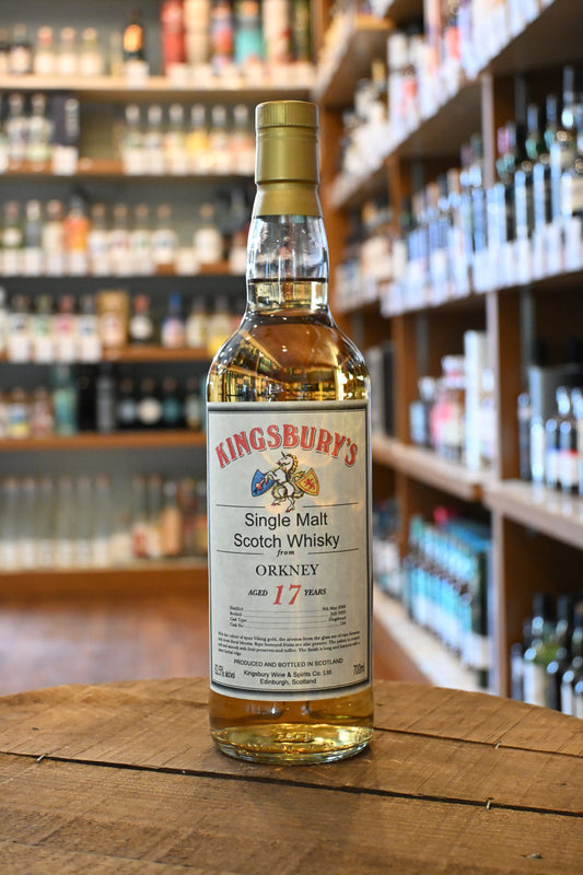 キングスバリー オリジナル オークニー 2008 17年　KINGSBURY'S ORKNEY 2008 AGED 17 YEAR