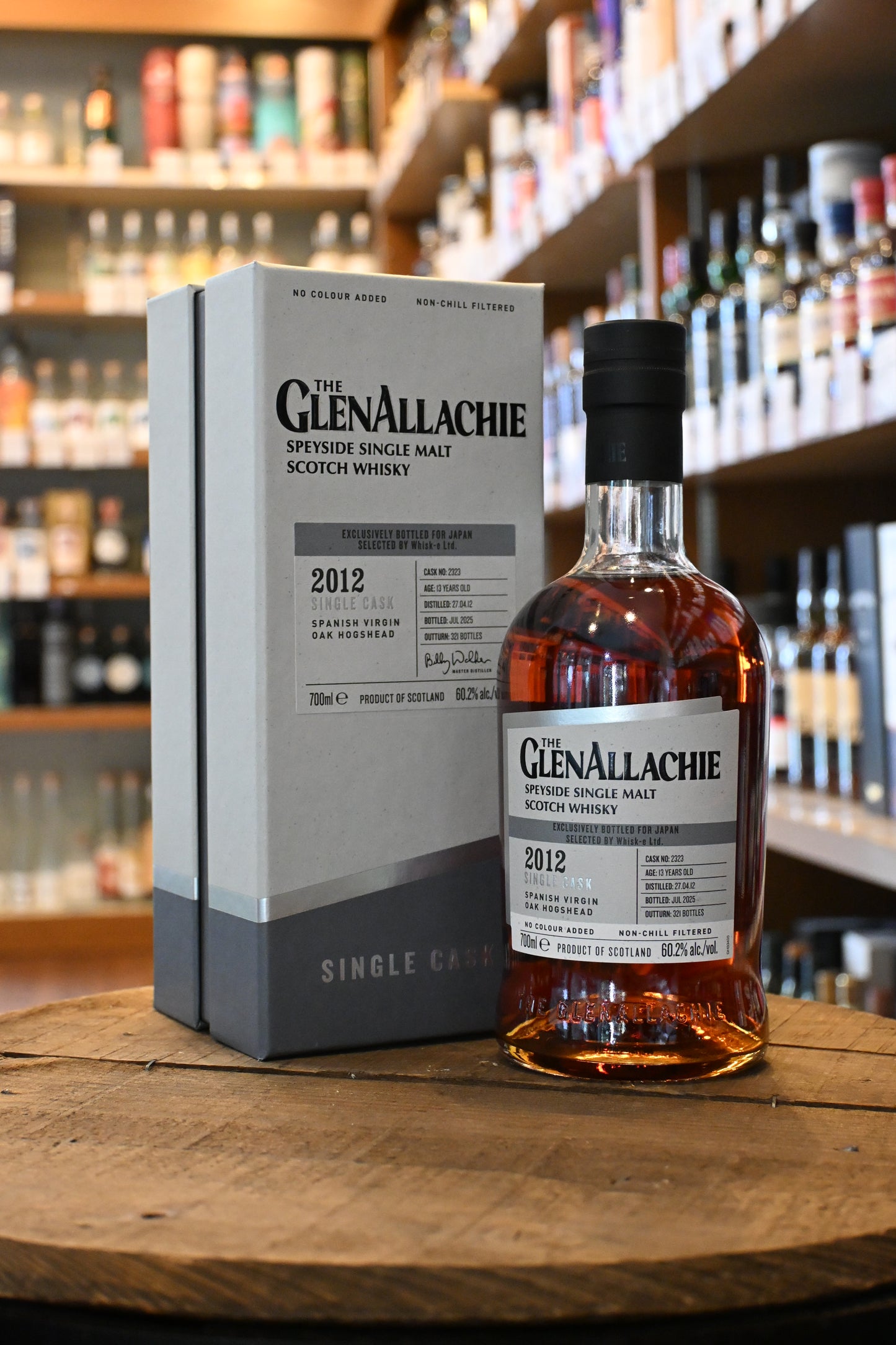 グレンアラヒー  13年 2012 スパニッシュヴァージンオーク ホグスヘッド　The Glenallachie Aged 13 Years 2012 Spanish Virgin Oak Hogshead - 北海道根本商店