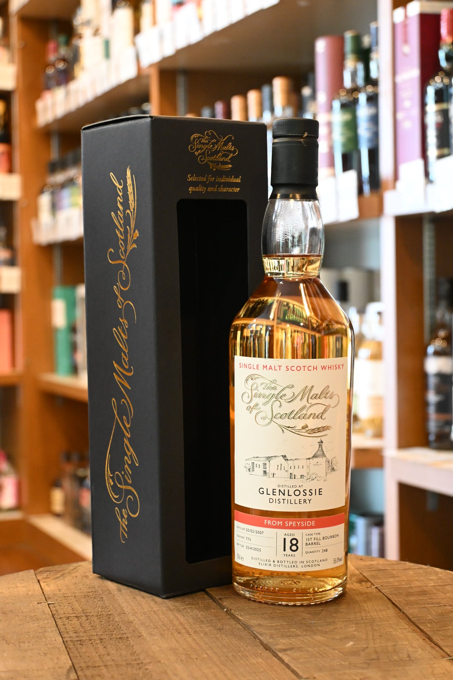 ザ・シングルモルツ・オブ・スコットランド グレンロッシー 18年 2006　The Single Malts Of Scotland GLENLOSSIE Aged 18 Years 2006