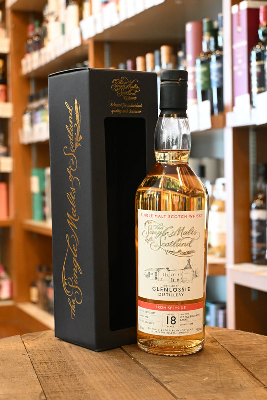 ザ・シングルモルツ・オブ・スコットランド グレンロッシー 18年 2006　The Single Malts Of Scotland GLENLOSSIE Aged 18 Years 2006