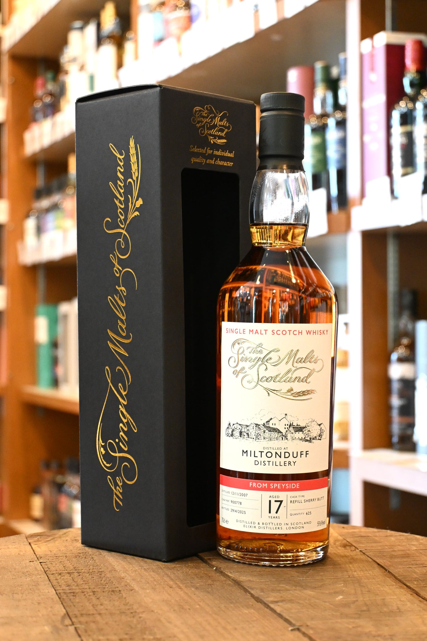 ザ・シングルモルツ・オブ・スコットランド ミルトンダフ 17年 2007　The Single Malts Of Scotland MILTONDUFF Aged 17 Years 2007