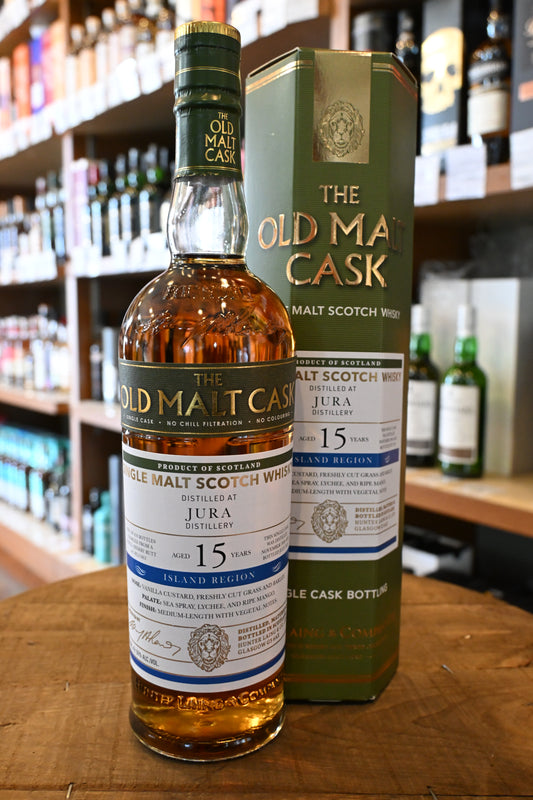 ハンターレイン オールド・モルト・カスク ジュラ 2009 15年　Hunter Laing Old Malt Cask JURA 2009 15yo - 北海道根本商店