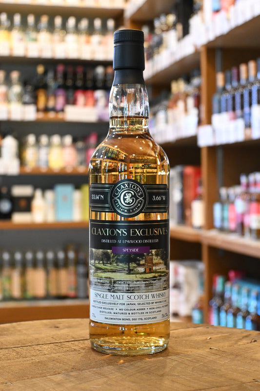 リンクウッド 2015年 バーボンバレル クラクストンズ エクスクルーシブズ 　LINKWOOD 2015 Aged 10 Years 2015 Claxton's Exclusives - 北海道根本商店