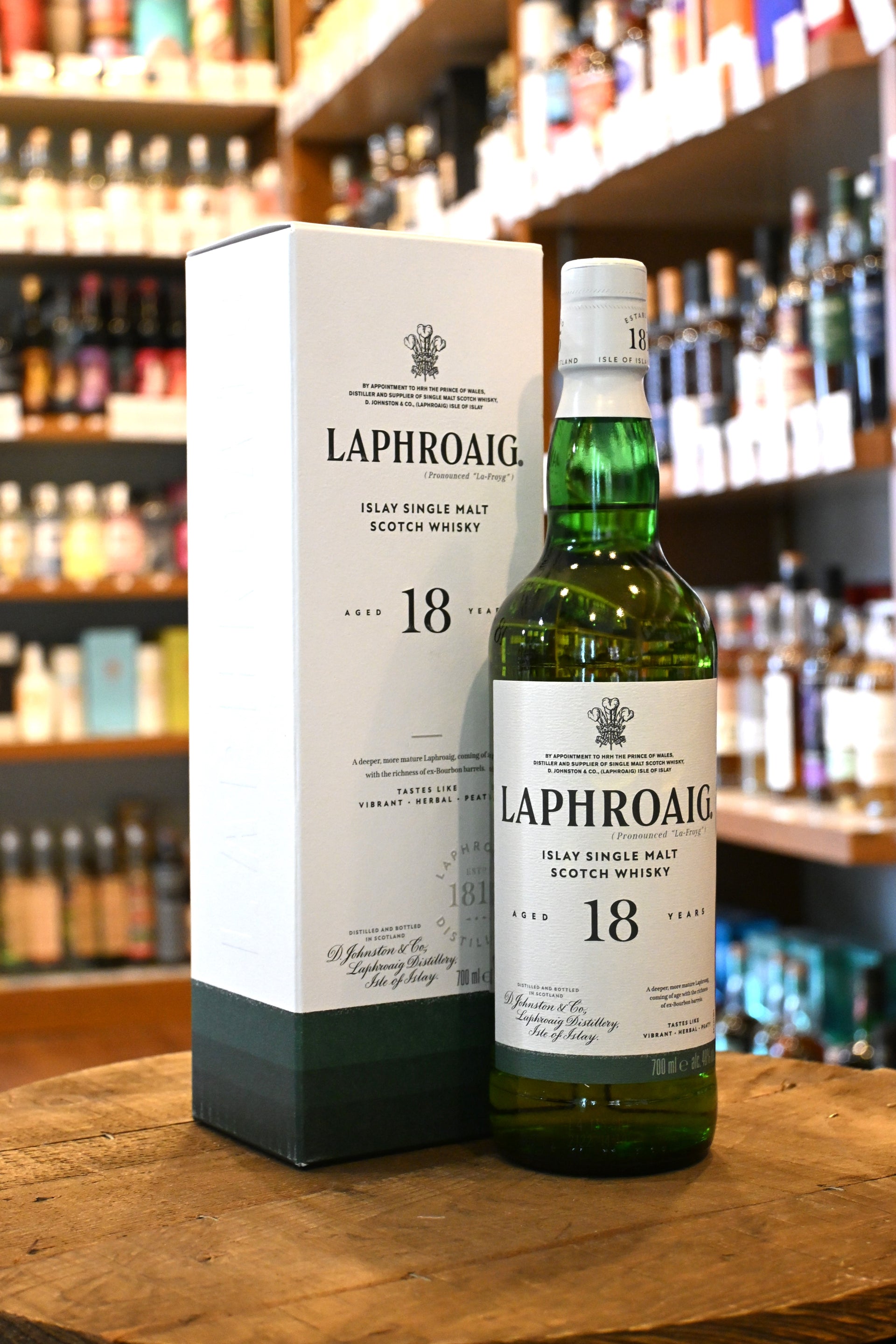 ラフロイグ 18年 LAPHROAIG AGED 18 YEARS – 北海道根本商店