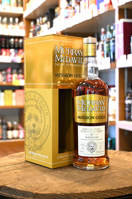 マッカラン 17年 マーレイマクダヴィッド ミッションゴールド　MACALLAN AGED 17 YEARS MURRAY McDAVID - 北海道根本商店