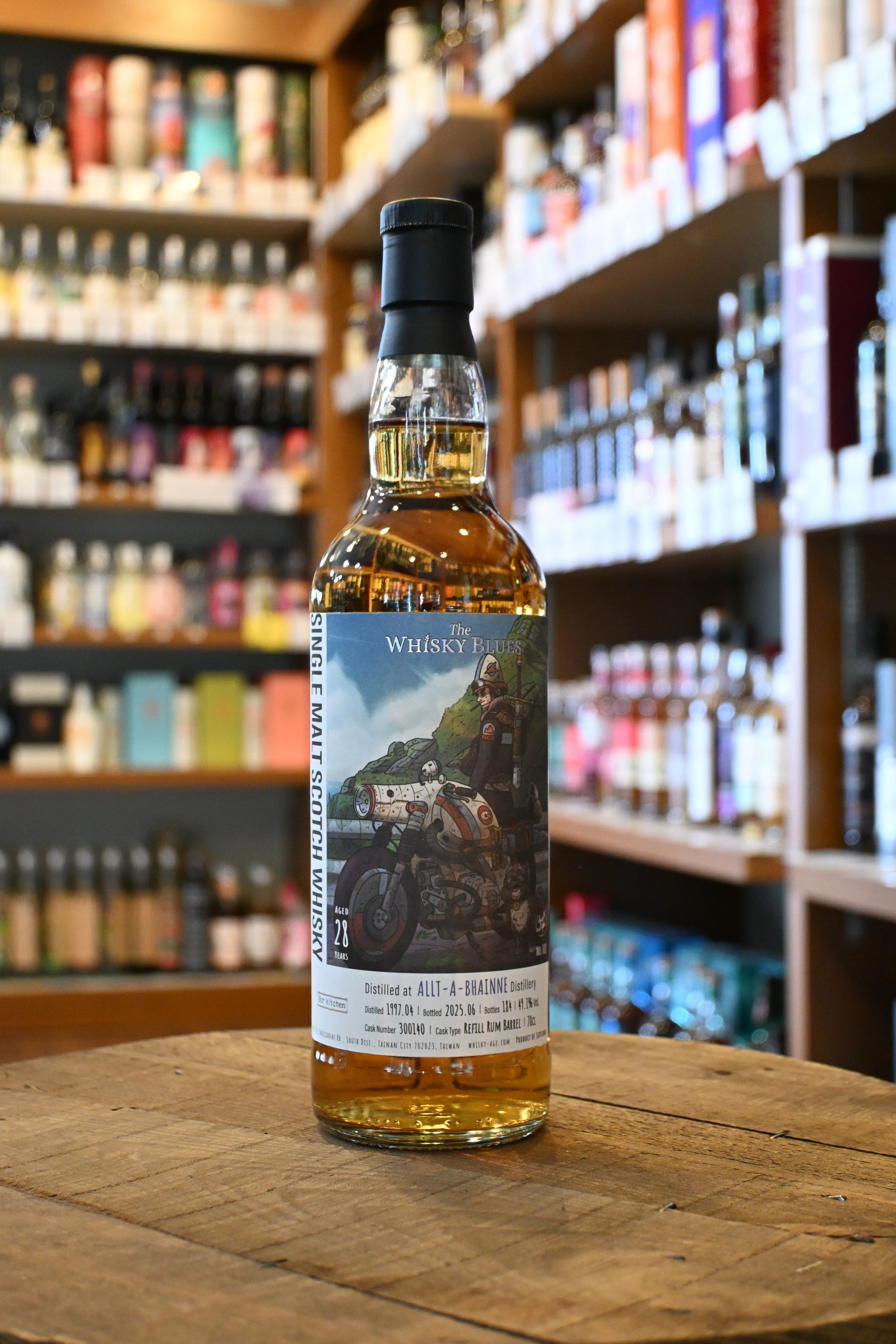 アルタベーン ウイスキーエイジ ザ・ウイスキーブルース No.088 1997 28年 ALLT-A-BHAINNE Whisky Age The Whisky Blues No.088 1997 28years - 北海道根本商店