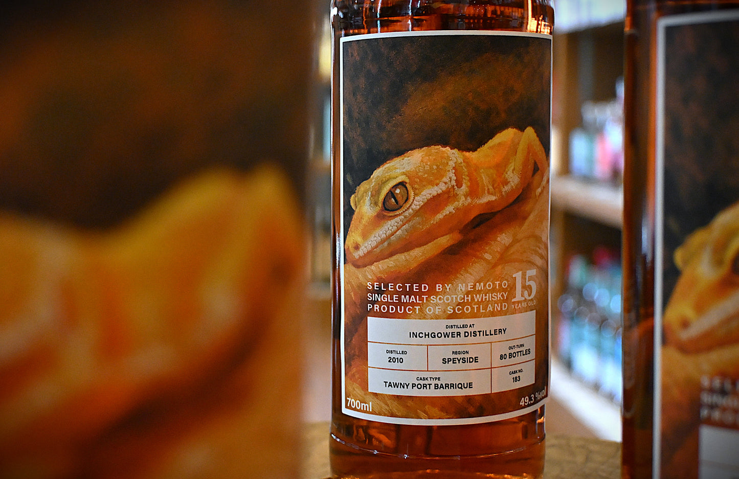 Inchgower 2010　15yo　Tawny port barrique　 Selected by NEMOTO　インチガワー　2010　15年　トウニーポートバリック - 北海道根本商店