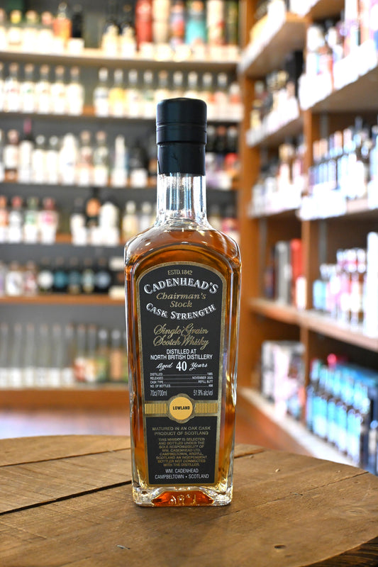 ケイデンヘッド チェアマンズストック ノースブリティッシュ 1985年　Cadenhead Chairman’s Stock North British 1985 - 北海道根本商店