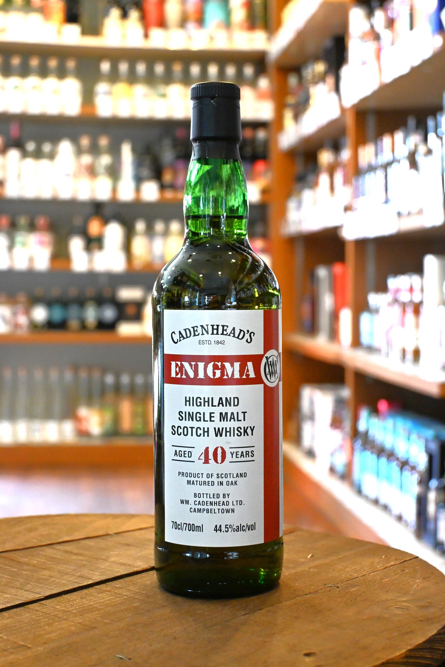 ケイデンヘッド  エニグマ ハイランド シングルモルト 40年 1985　CADENHEAD'S ENIGMA HIGHLAND SINGLE MALT AGED 40 YEARS 1985 - 北海道根本商店