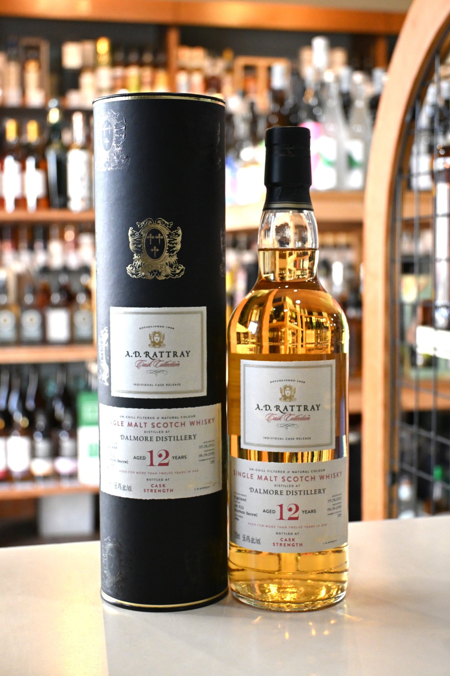 ダルモア 12年 2013 カスクストレングス ADラトレー　DALMORE AGED 12 YEARS 2013 CASK STRENGTH AD RATTRAY - 北海道根本商店