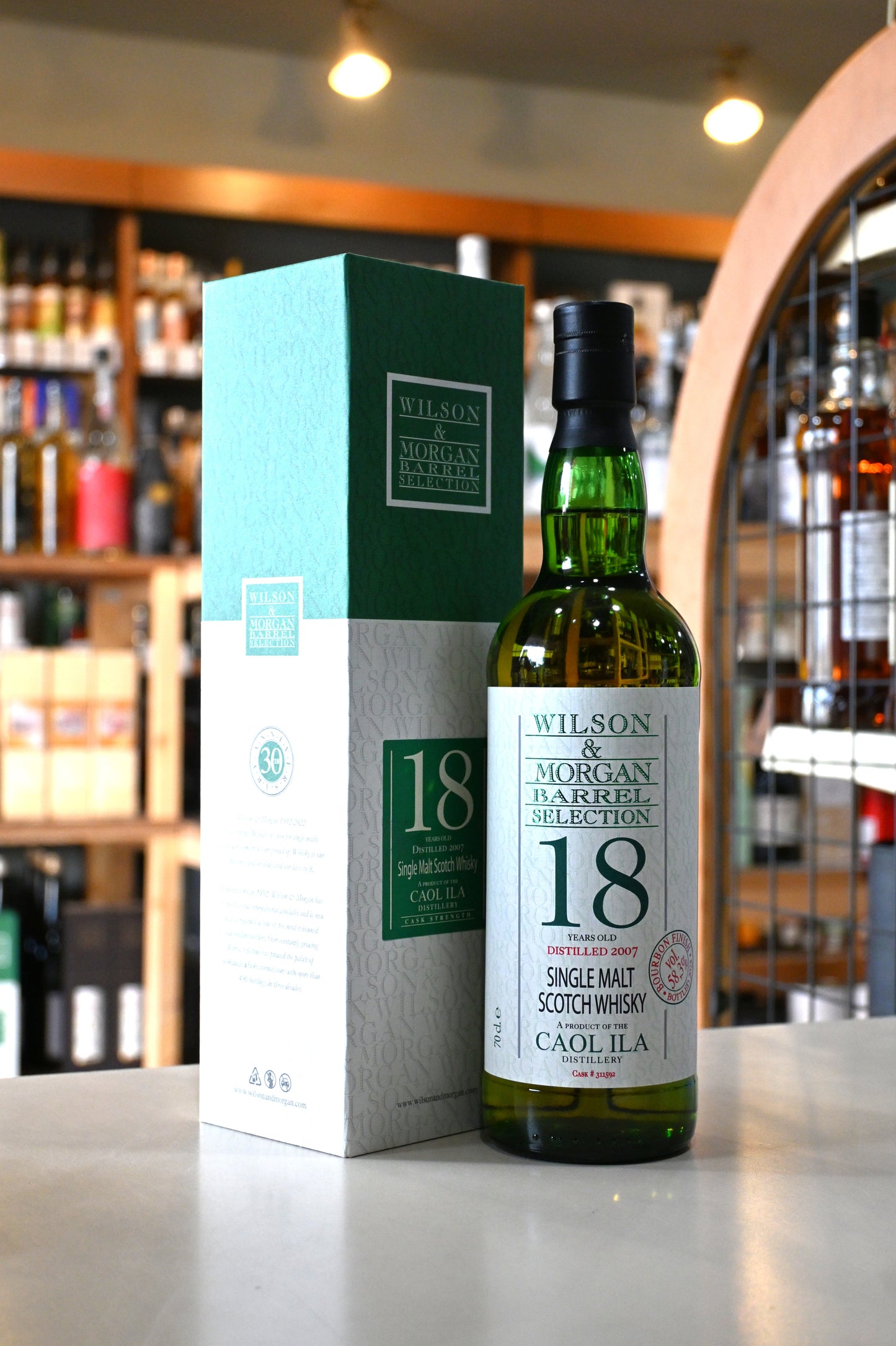 ウィルソン&モーガン カリラ 18年 2007　WILSON&MORGAN BARREL SELECTION CAIL ILA Aged 18 Years 2007 - 北海道根本商店