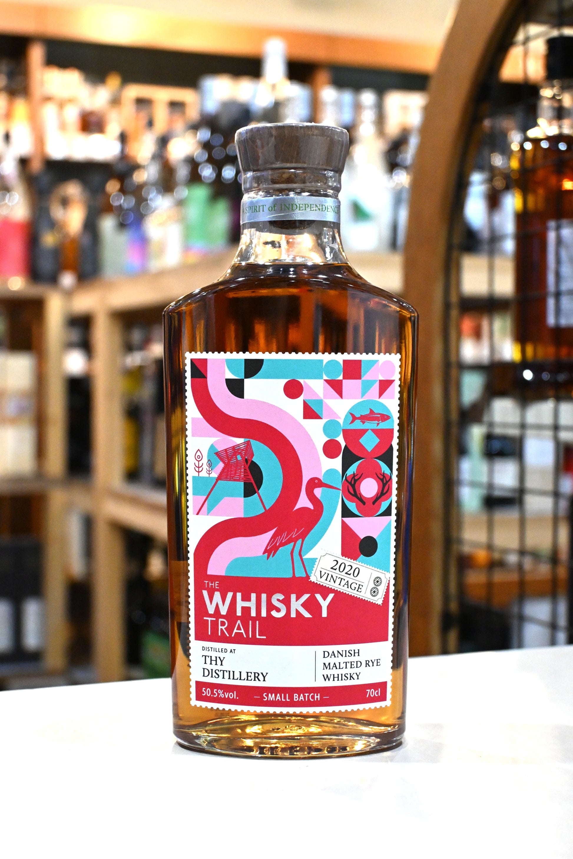 ウイスキートレイル　テュー 4年 2020 ライウイスキー　THE WHISKY TRAIL THY AGED 4 YEARS 2020 RYE WHISKY - 北海道根本商店