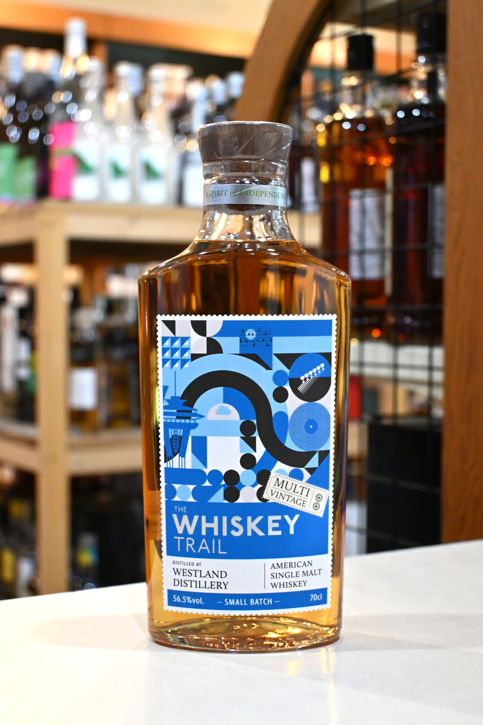 ウイスキートレイル　ウエストランド 9年 ピーテッド　THE WHISKY TRAIL WESTLAND AGED 9 YEARS PEATED - 北海道根本商店