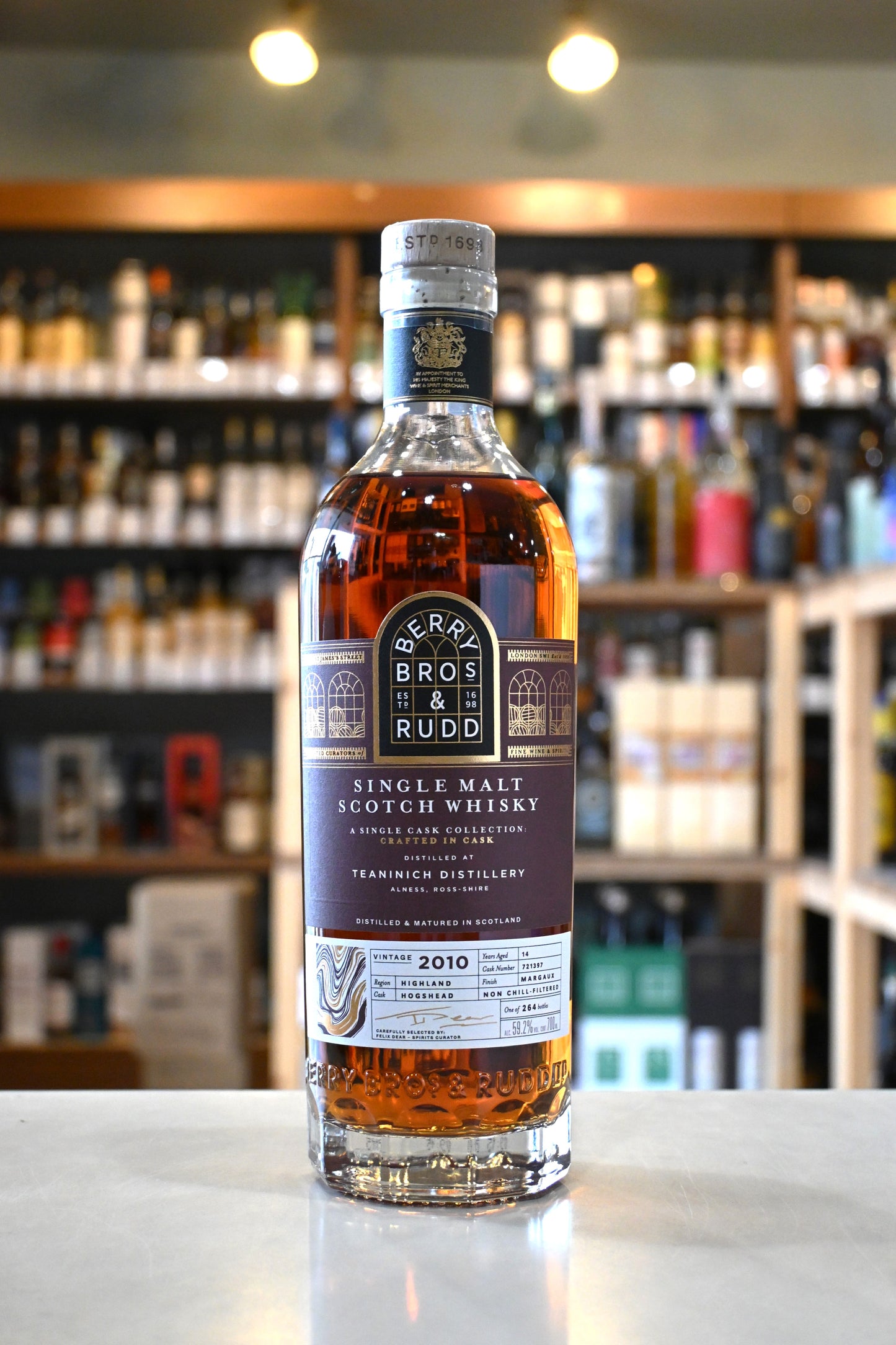 ベリーブラザーズ＆ラッド ティーニニック 2010 14年 マルゴーカスク　BERRY BROS & RUDD TEANINICH 2010 AGED 14YEARS MARGAUX CASK