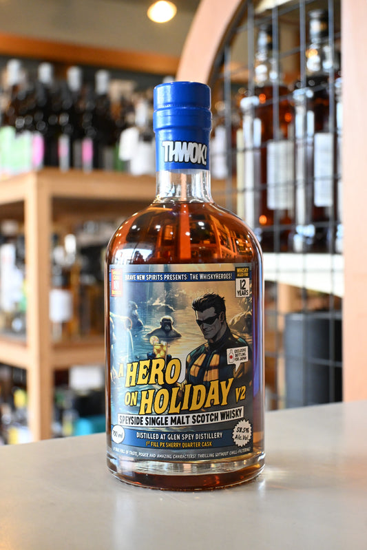 ブレイブ・ニュースピリッツ グレンスペイ 2012 12年 ウイスキーヒーローズ　Brave New Spirits GLENSPEY 2012 12yo Whisky Heroes - 北海道根本商店