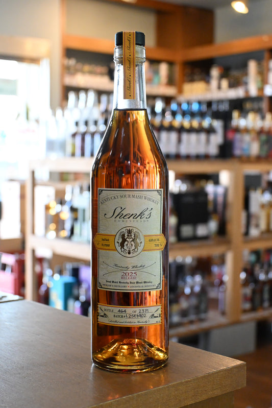 シェンクス ホームステッド サワーマッシュウイスキー 2025リリース　Shenk's Homestead Sour Mash Whiskey 2025 Release