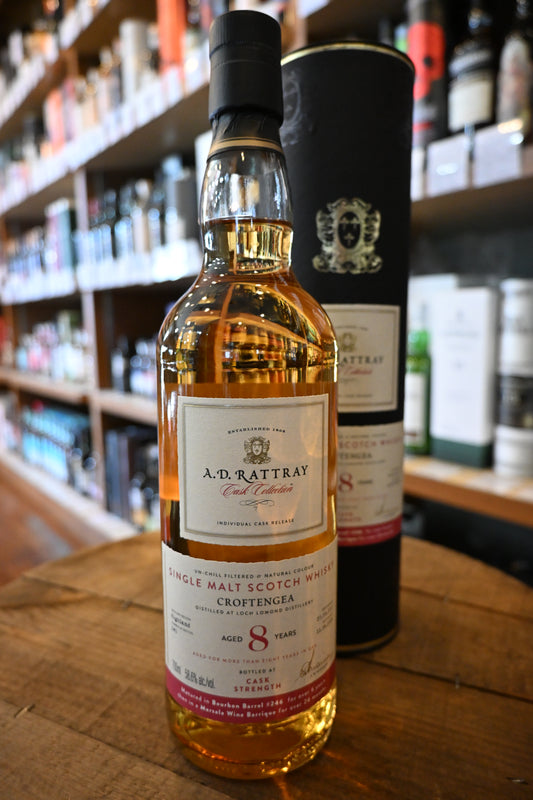 クロフテンギア（ロッホローモンド） 2017 8年 ADラトレー カスクコレクション 　CROFTENGEA（LOCH LOMOND） AGED 8 YEARS 2017 A.D. RATTRAY Cask Collection