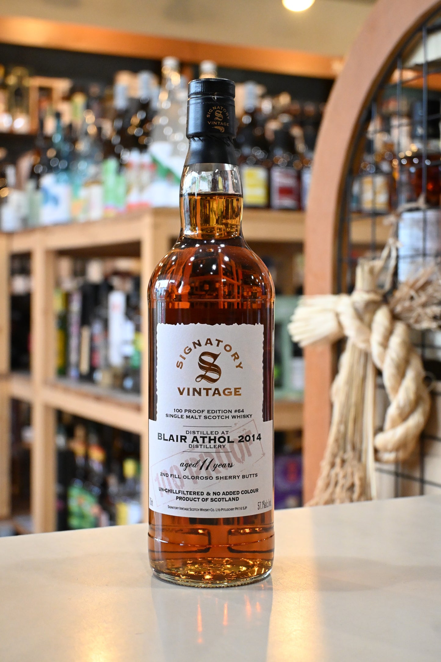 シグナトリーヴィンテージ ブレアソール 2014 10年 100プルーフ　SIGNATORY VINTAGE BLAIR ATHOL 2014 AGED 11 YEARS 100PROOF