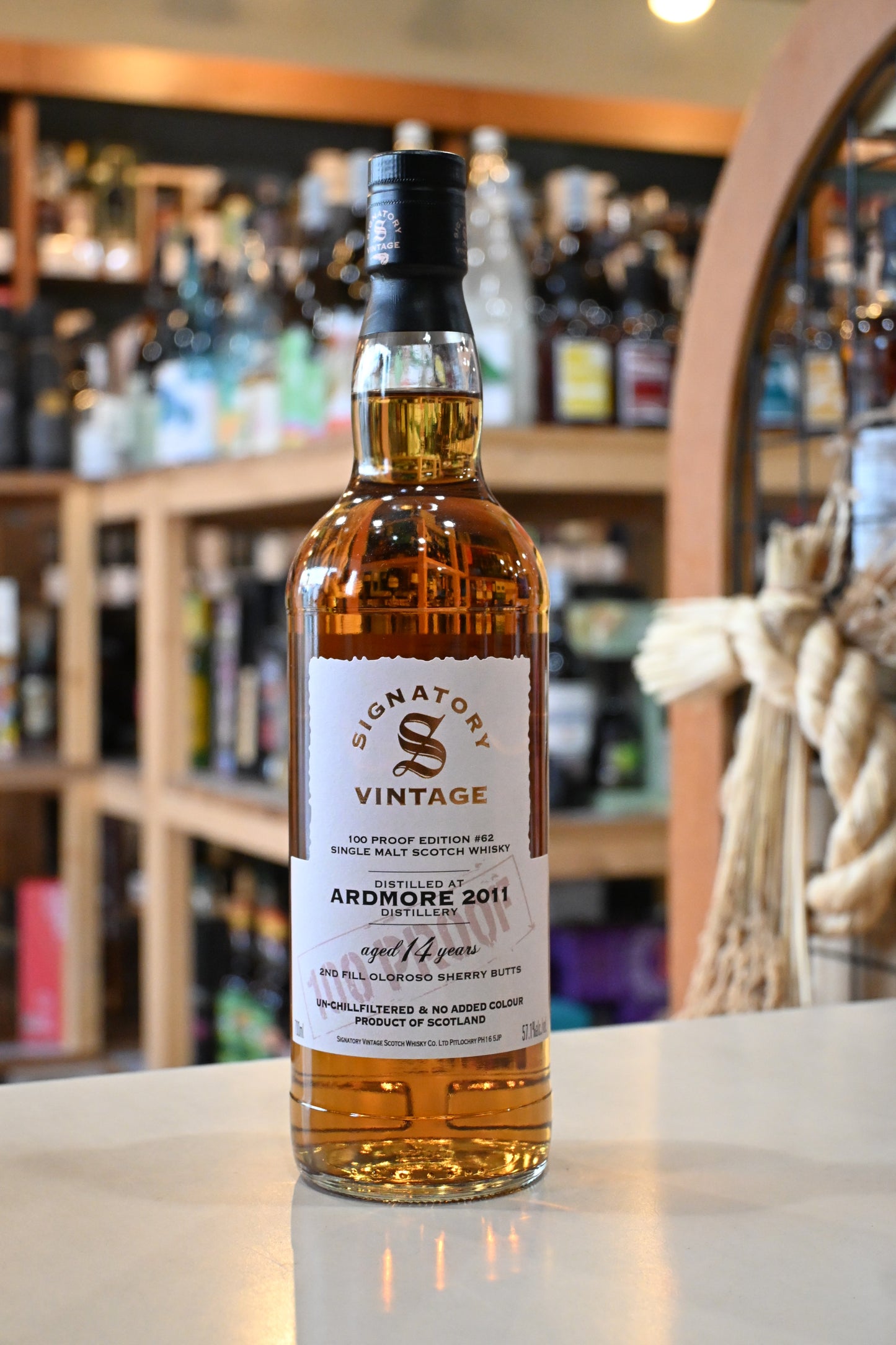 シグナトリーヴィンテージ アードモア 2011 14年 100プルーフ　SIGNATORY VINTAGE ARDMORE  2011 AGED 14 YEARS 100PROOF