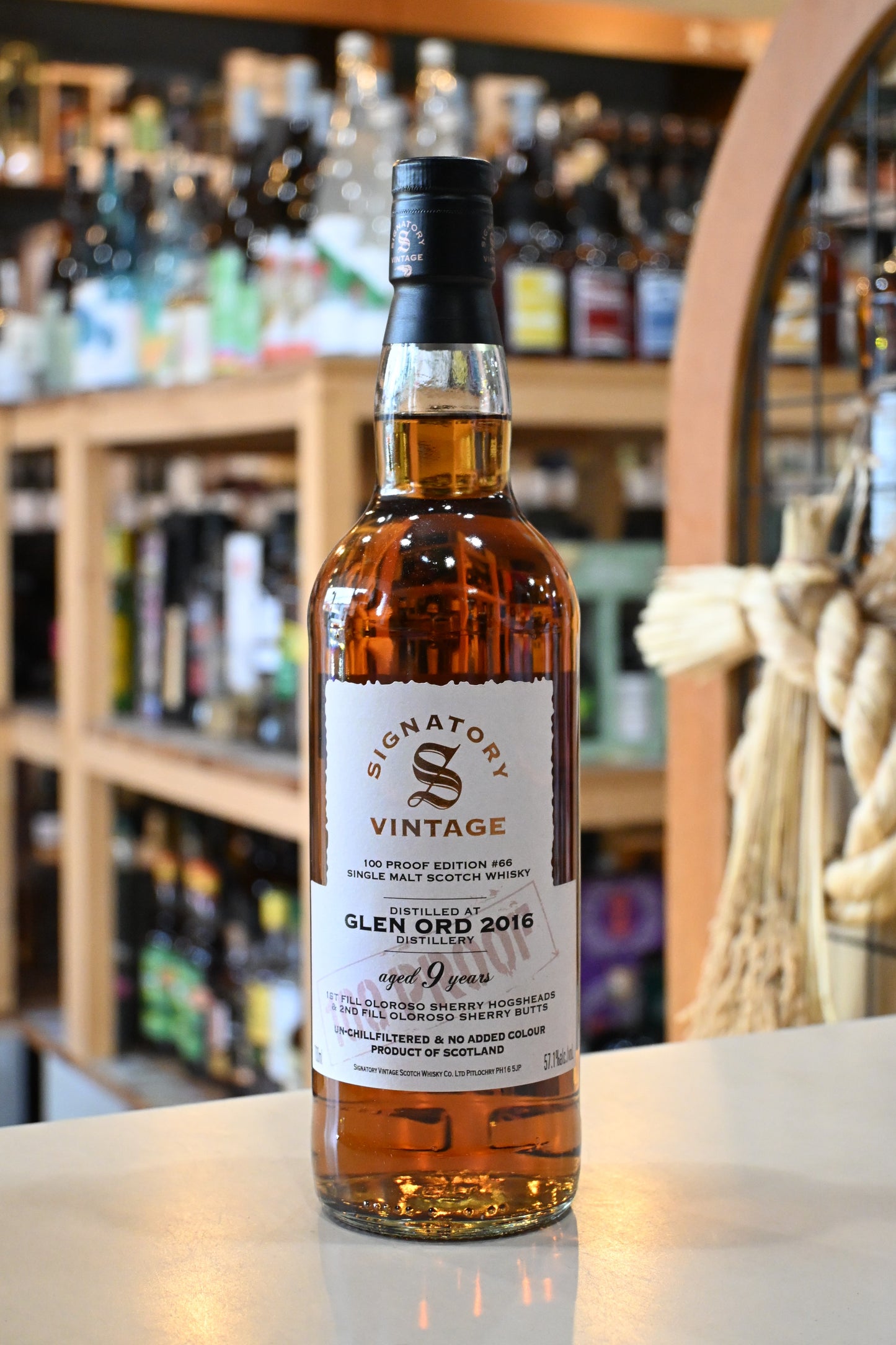 シグナトリーヴィンテージ グレンオード 2016 9年 100プルーフ　SIGNATORY VINTAGE GLEN ORD  2016 AGED 9 YEARS 100PROOF