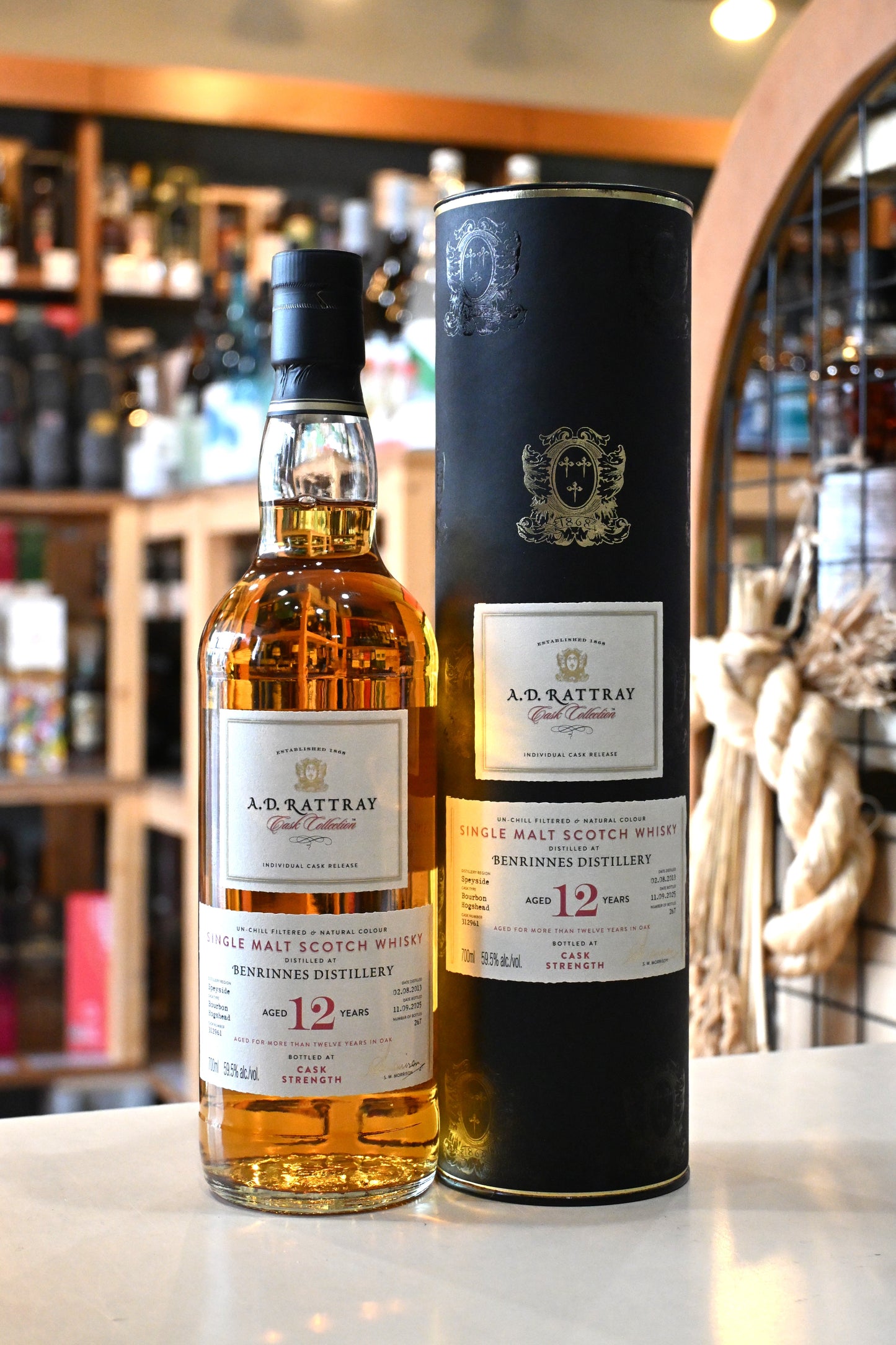 ベンリネス 2013 14年 ADラトレー カスクコレクション　 BENRINNES 2013 AGED 12 YEARS AD RATTRAY CASK COLLECTION