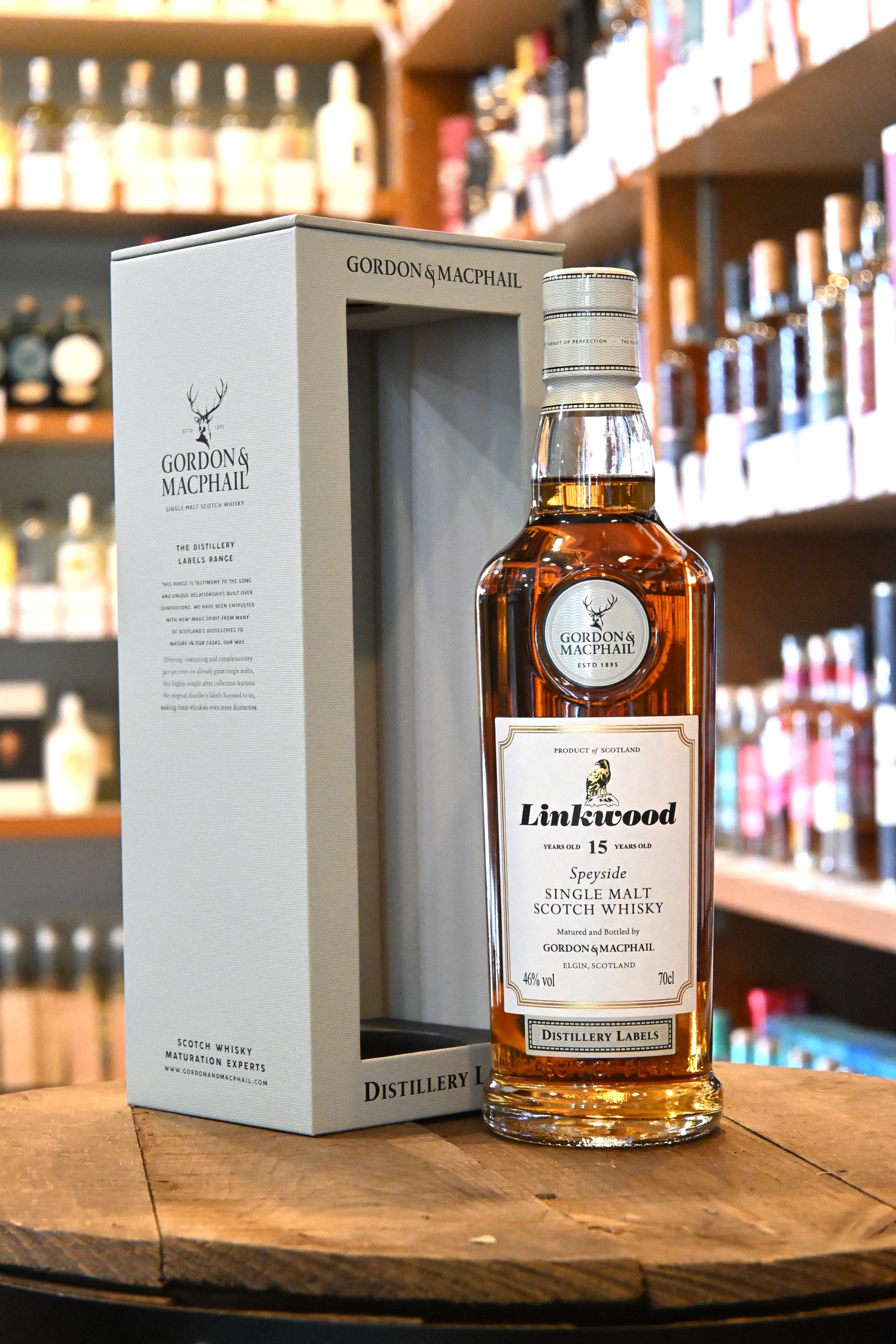 ゴードン&マクファイル ディスティラリー リンクウッド 15年　GORDON&MACPHAIL LINKWOOD AGED 15 YEARS - 北海道根本商店