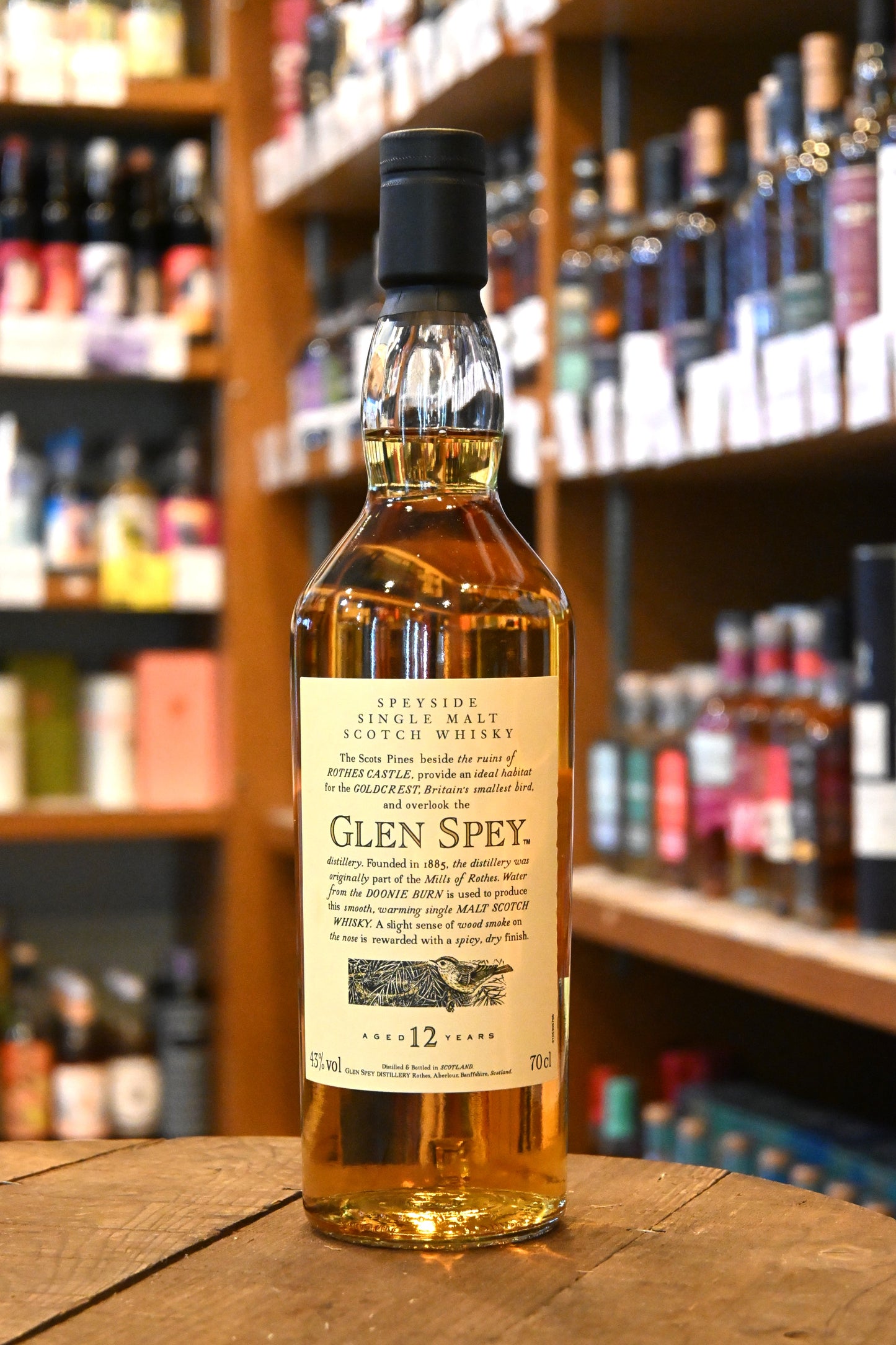 グレンスペイ12年　花と動物　GLEN　SPEY　12ｙ 100ml