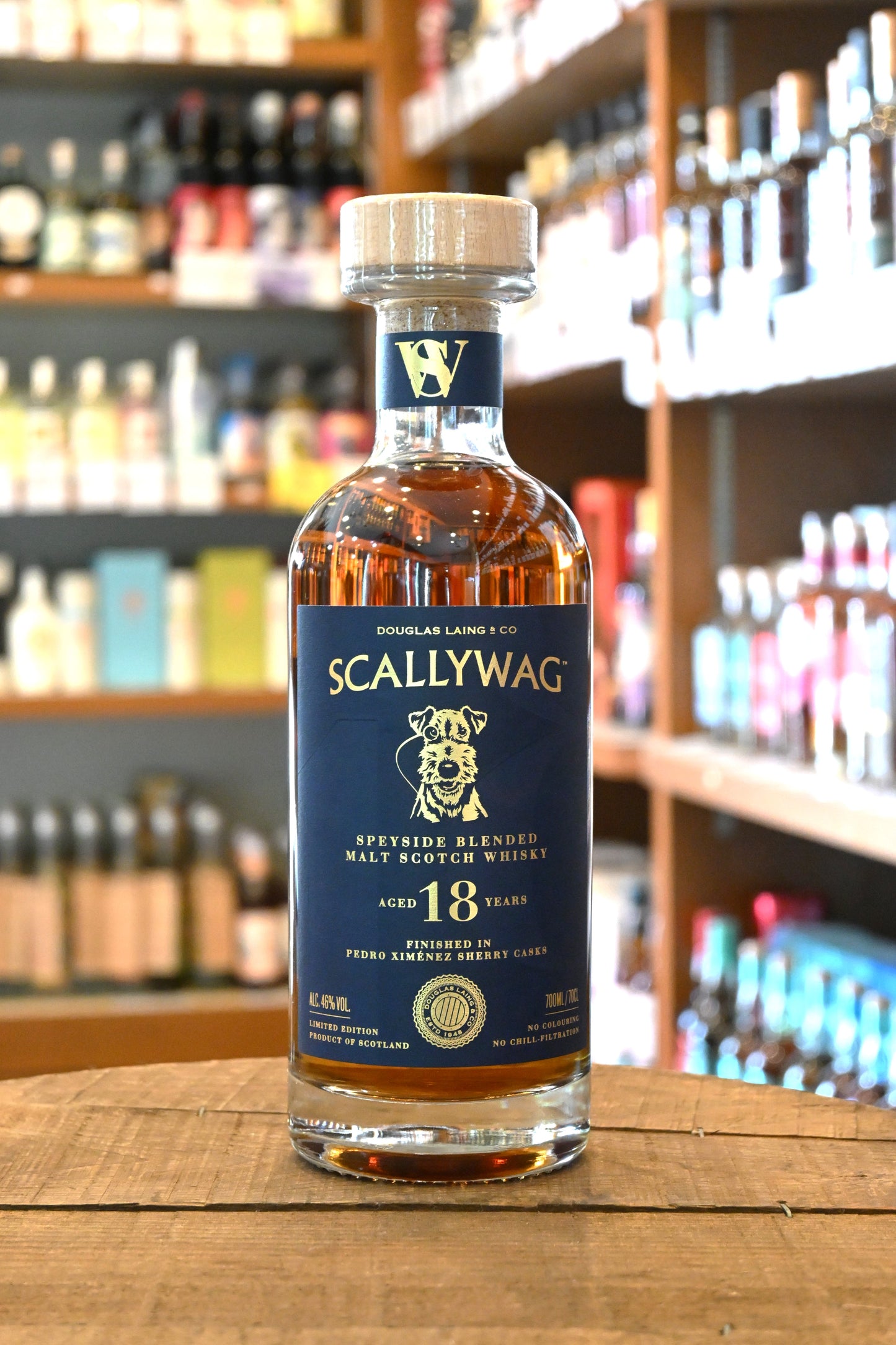 スカリーワグ シェリーカスクフィニッシュ 18年 ダグラスレイン　SCALLYWAG AGED 18 YEARS SHERRY CASKS DOUGLAS LAING'S　BLENDED MALT