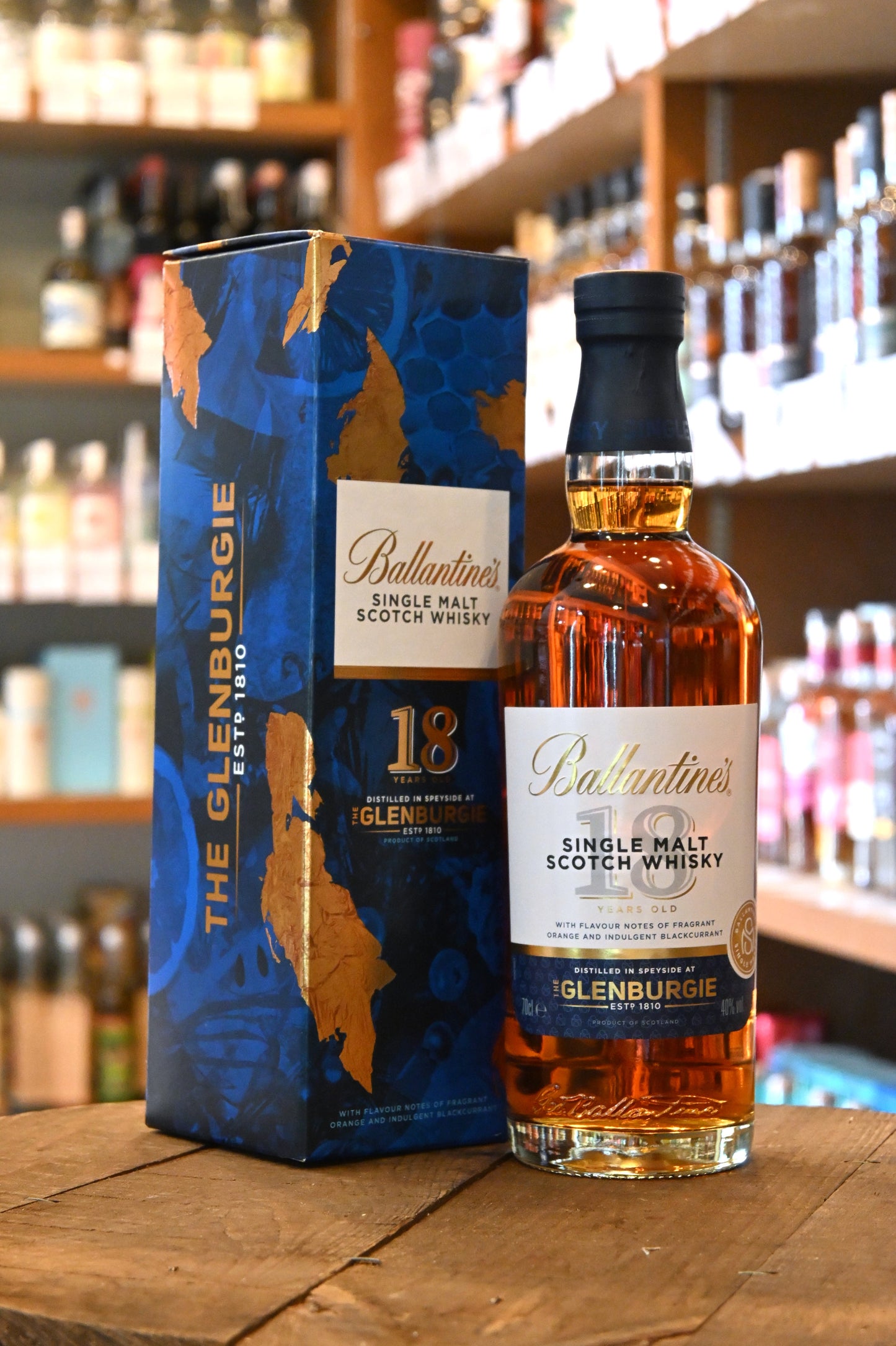 バランタイン シングルモルト グレンバーギー 18年　Ballantine's Single Malt GLENBURGIE AGED 18 YEARS