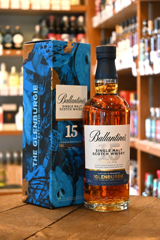 バランタイン シングルモルト グレンバーギー 15年　Ballantine's Single Malt GLENBURGIE AGED 15 YEARS