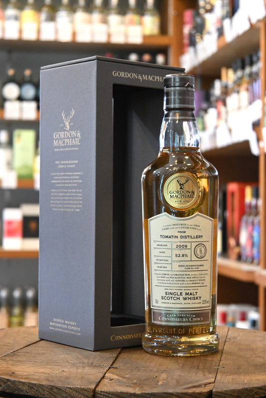 トマーティン 2009 15年 ゴードン&マクファイル コニサーズチョイス カスクストレングス　TOMATIN 2009 Aged 15 Years GORDON&MACPHAIL CASK STRENGTH