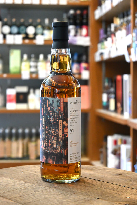 インバーゴードン1974 51年 ウイスキー エイジ ザ・ウイスキーブルース 9周年記念ボトル　INVERGORDON 1974  AGED 51 YEARS THE WHISKY BLUES 9th ANNIVERSARY