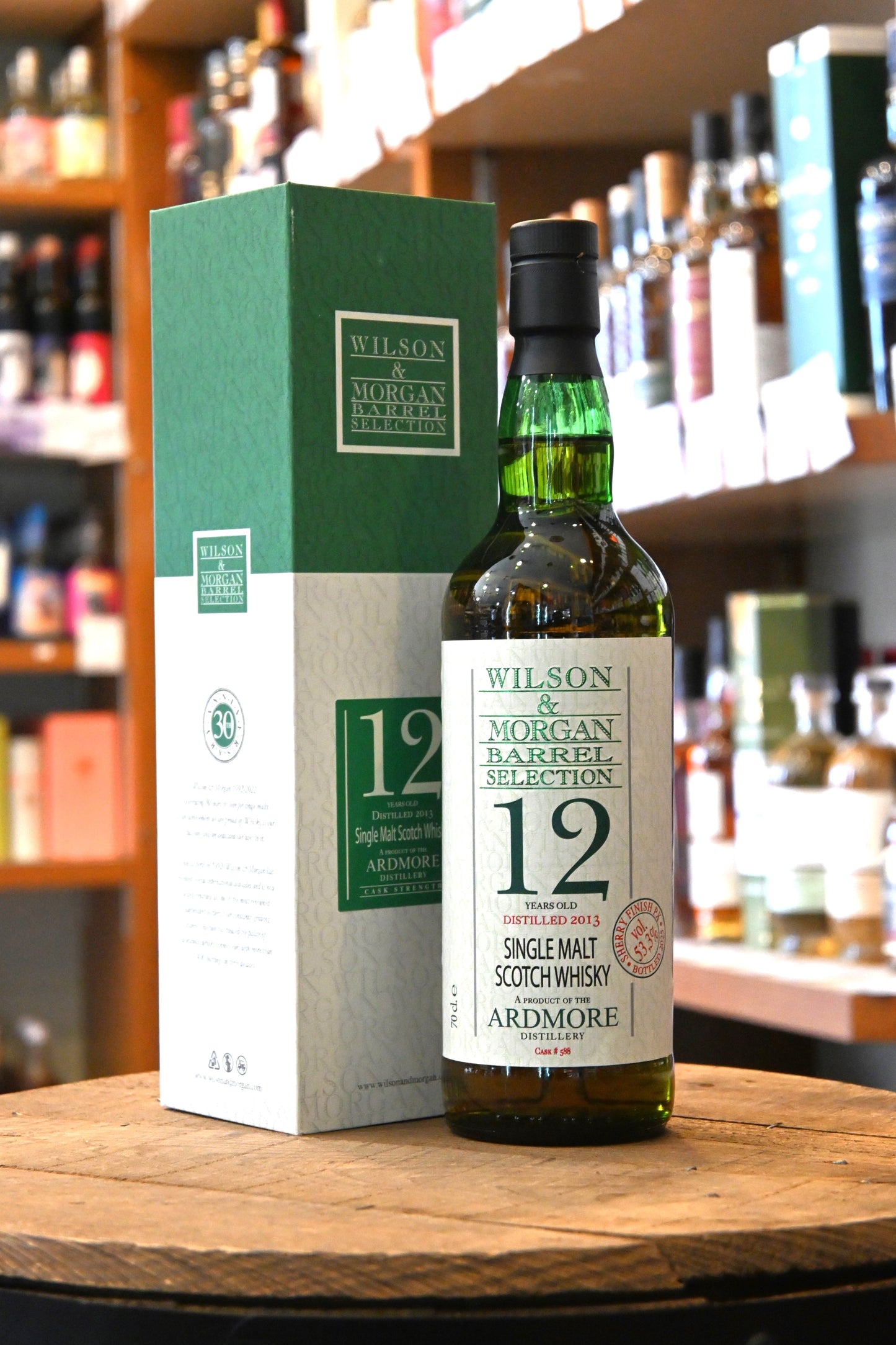 ウィルソン&モーガン カスクストレングスコレクション アードモア 2013 12年　WILSON＆MORGAN CASK STRENGTH COLLECTION ARDMORE 2013 AGED 12 YEARS