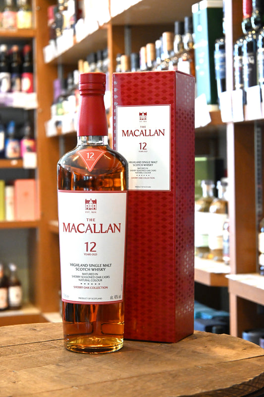 マッカラン シェリーオーク12年 　The Macallan Sherry Oak 12 Years Old