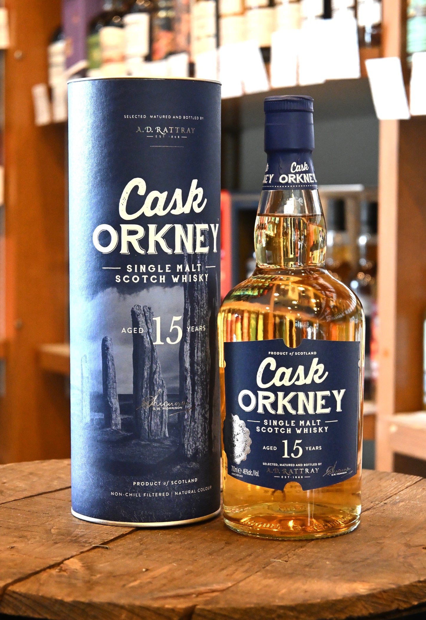 A.D.ラトレー カスク オークニー 15年 Cask ORKNEY SINGLE MAKT AGED15YEARS