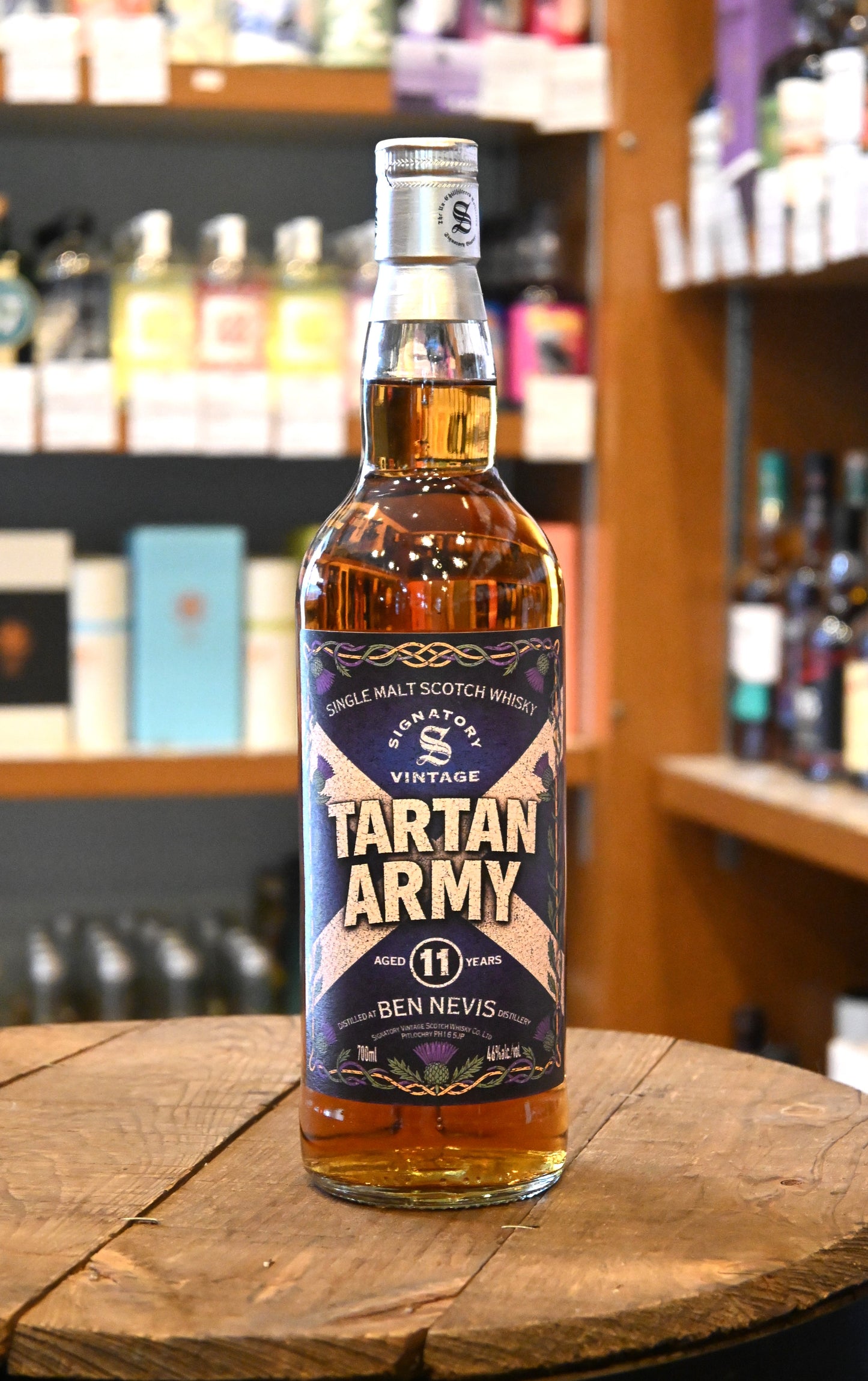 シグナトリー・ヴィンテージ ベンネヴィス 11年 タータン・アーミー Signatory Vintage Ben Nevis 11Y Tartan Army