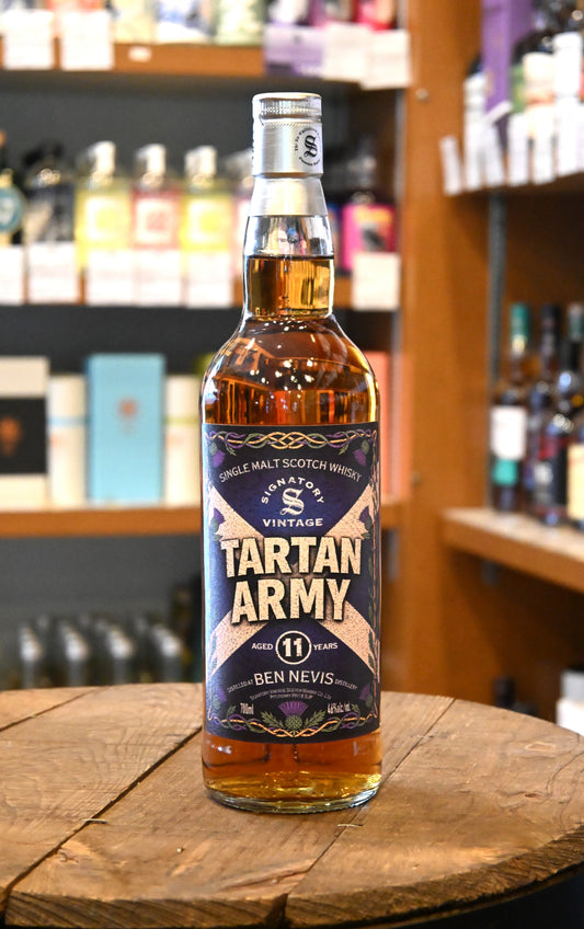 シグナトリー・ヴィンテージ ベンネヴィス 11年 タータン・アーミー Signatory Vintage Ben Nevis 11Y Tartan Army