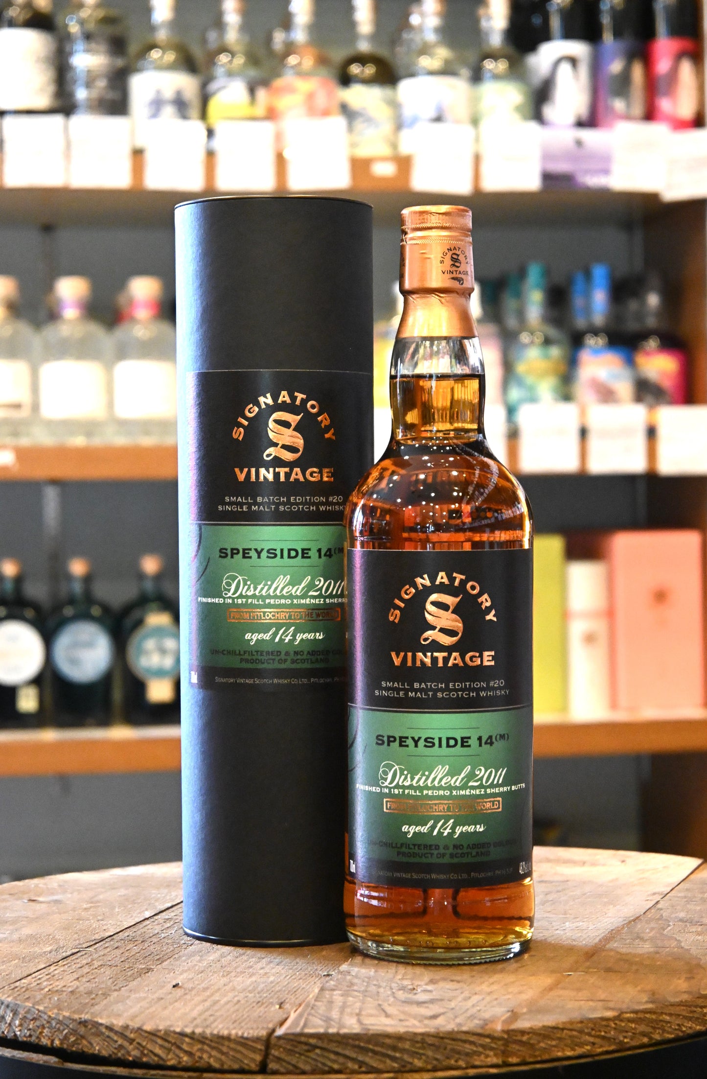 シグナトリー・ヴィンテージ シークレット スペイサイド14(M) 14年 2011 スモールバッチ　48.2% 　SIGNATORY VINTAGE SPEYSIDE14(M] AGED 14 YEARS Small Batch