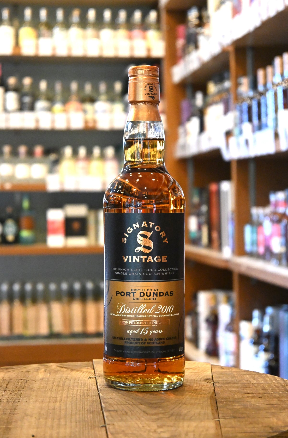 ポートダンダス 2010 15年 アンチルフィルタード グレーン　PORT DUNDAS 2010 Aged 15 Years 2015 GRAIN SIGNATORY VINTAGE